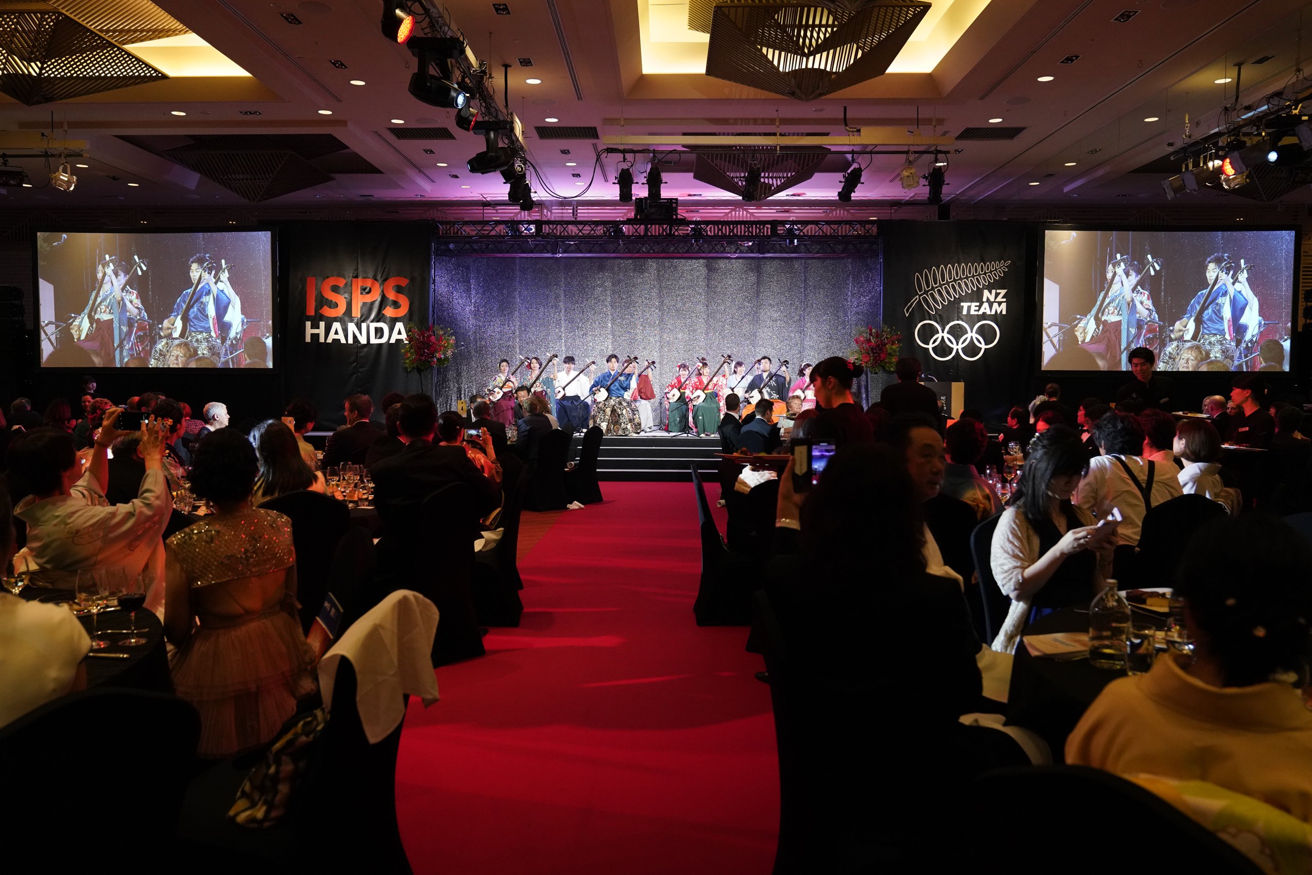 New Zealand Olympic Gala in Tokyo celebrates New Zealand’s handing of baton from the Rugby World Cup to Tokyo 2020 Olympic Games