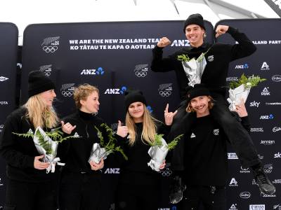 New Zealand Team ready for Beijing Winter Olympic Games