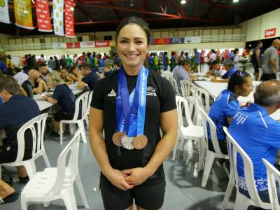 Megan Signal wins New Zealand’s first medals at Pacific Games 