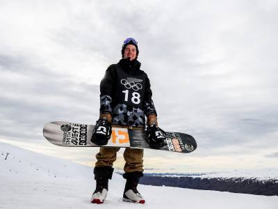 New Zealand Winter Olympians ready for Snowboard Slopestyle course