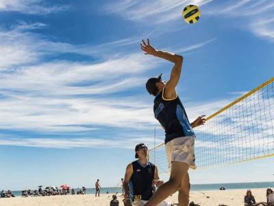 Age no barrier for Kiwi beach volleyballers at Commonwealth Youth Games