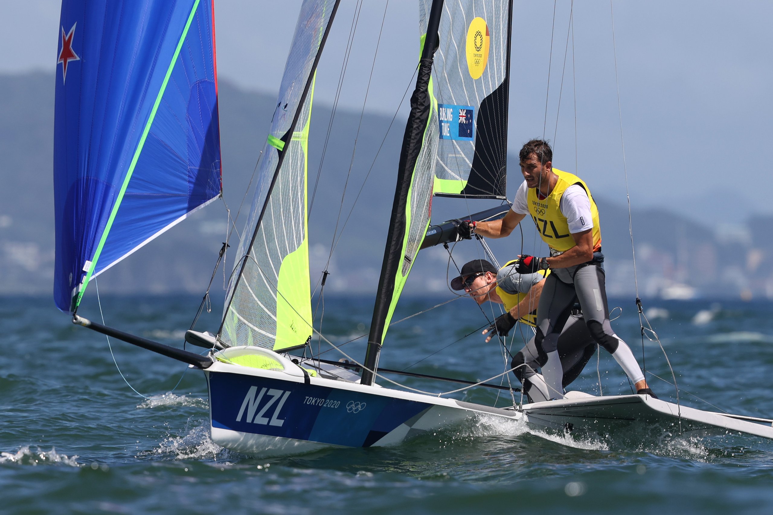 Tuke and Burling have to settle for silver