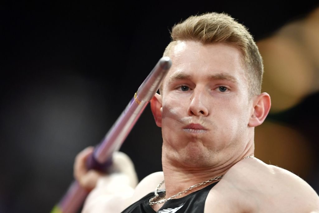 Javelin thrower through to final