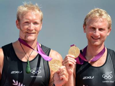 Two rowing golds for NZ!