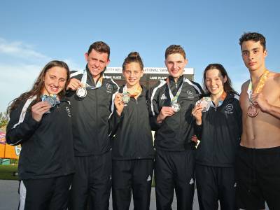 Six medals for Kiwi swimmers put New Zealand in second on Bahamas Commonwealth Youth Games medal table