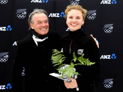 Adrenaline junkie, A.J. Hackett celebrates daughter Margaux Hackett’s selection to the Beijing 2022 Winter Olympic Games