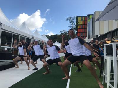 First New Zealand athletes welcomed to the athlete village