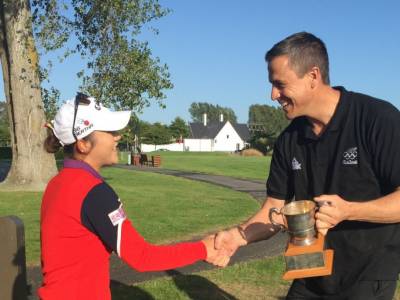 Lydia Ko awarded Lonsdale Cup for 2015