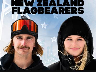 Alice Robinson and Finn Bilous named New Zealand Team Flagbearers for Beijing 2022 Olympic Winter Games
