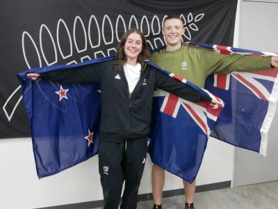 Lucia Georgalli and Jed Nevill named New Zealand Team Flagbearers for Gangwon Winter Youth Olympic Games